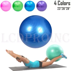 23" 26" 29" Yoga Ball Fitness Exercise Sports Workout Pilates Balance Training