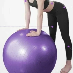 Gymnastics ball fitness ball seat ball yoga ball gymnastics ball yoga with pump 75 cm