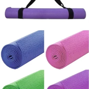 Extra Long Yoga Mat 183cm x 61cm Fitness Camping Exercise Pilates with Strap Bag