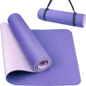 innhom Yoga Mat for Men and Women - Non-Slip Exercise Mat with Carrying Strap