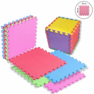 EVA Interlocking Soft Foam Play Mat Kids Gym Yoga Exercise Fitness Floor Tiles
