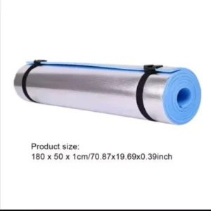 Extra Thick 10mm Exercise Yoga Pilates Mat Gym Fitness NBR 72"x 24" w/ Bag Strap