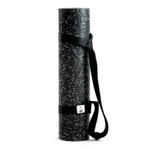 Yoga Mat (Dual Sided) - Fitness & Exercise Mat with Easy-Cinch Carrier Strap