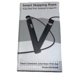 smart jump rope, skipping rope, adjustable, works with app, brand new