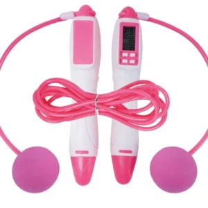 Intelligent electronic counting rope skipping with Ball Fitness rope skipping